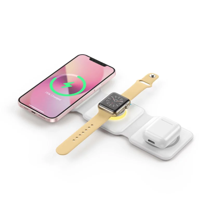 ULTIMAG™ - 3 IN 1 QI LADESTATION
