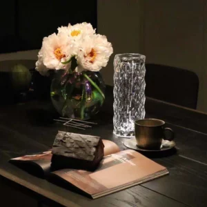 KRISTALLLAMPE MIT TOUCH-CONTROL