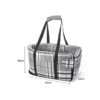 Graues Plaid