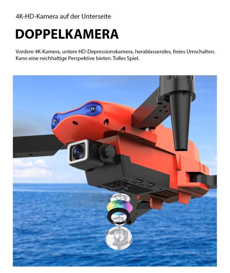 K3 4K HD faltbare Drohne