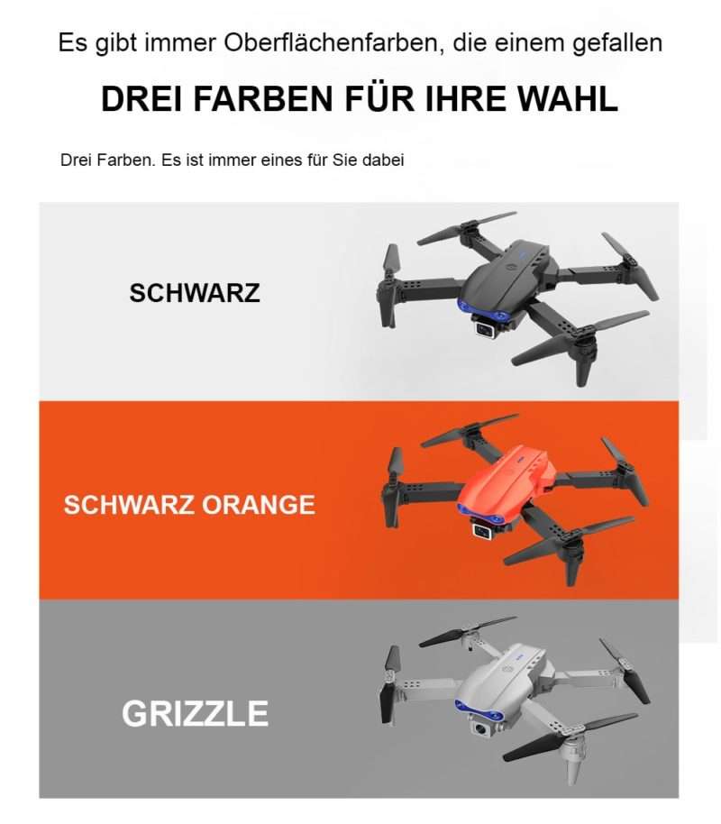 K3 4K HD faltbare Drohne