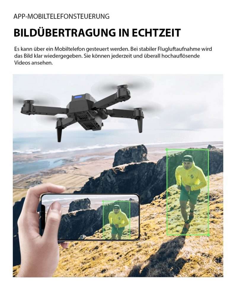 K3 4K HD faltbare Drohne
