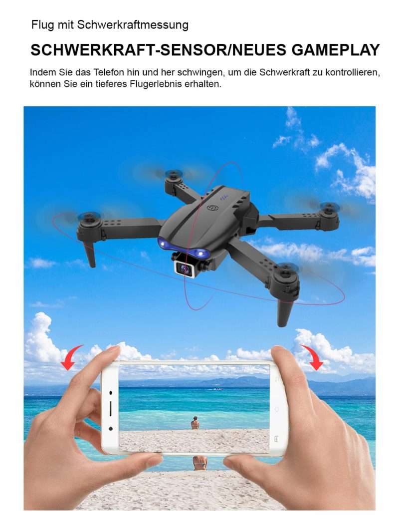 K3 4K HD faltbare Drohne