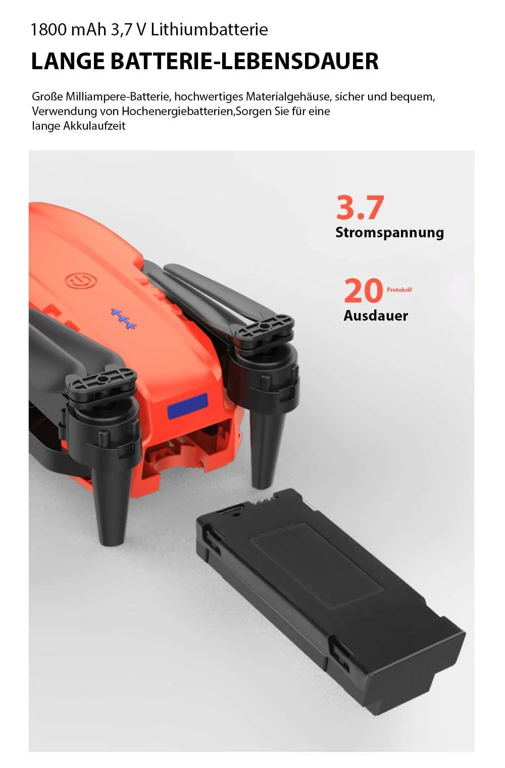 K3 4K HD faltbare Drohne