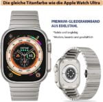 Titan-Edelstahlarmband für Apple Watch