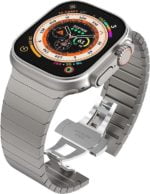 Titan-Edelstahlarmband für Apple Watch