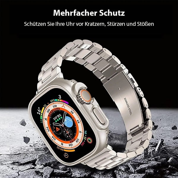 Titan-Edelstahlarmband für Apple Watch