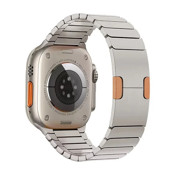 Titan-Edelstahlarmband für Apple Watch