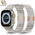 Titan-Edelstahlarmband für Apple Watch
