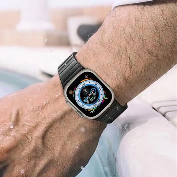 Titan-Edelstahlarmband für Apple Watch