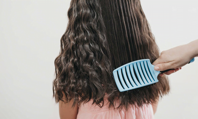 Frauen Haar Kopfhaut Massage Haarbürste