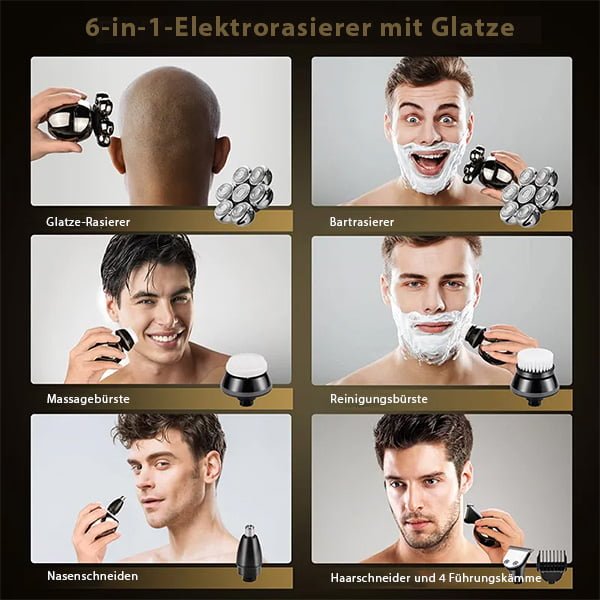 7D Glatze Rasierer Kit Pro