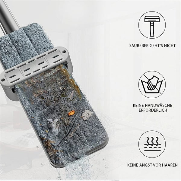 360° Mikrofaser-Flachmop-Reiniger