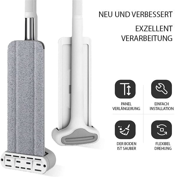 360° Mikrofaser-Flachmop-Reiniger