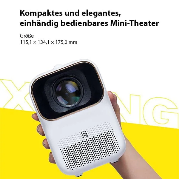 Tragbarer Mini-Projektor