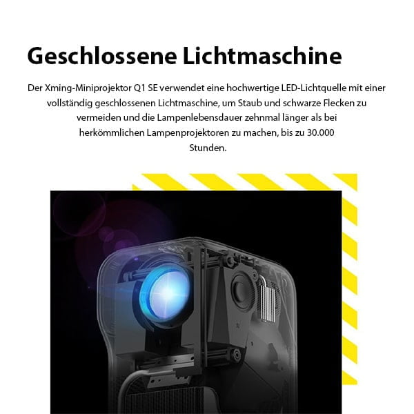 Tragbarer Mini-Projektor