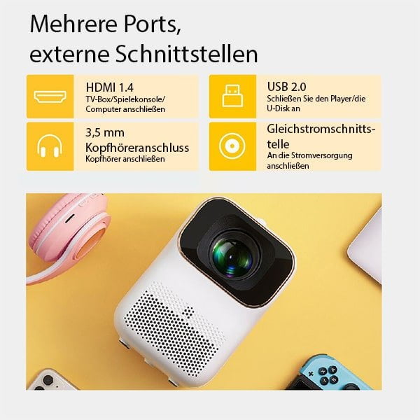 Tragbarer Mini-Projektor
