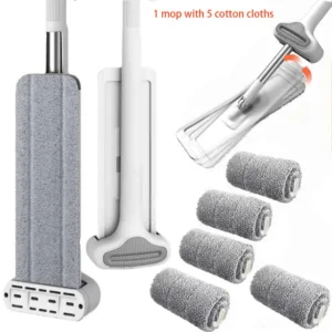 360° Mikrofaser-Flachmop-Reiniger