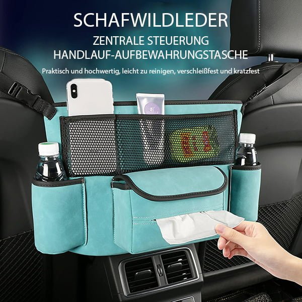 Multifunctional car seat storage bag