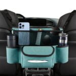 Multifunctional car seat storage bag