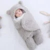 Graues Fleece