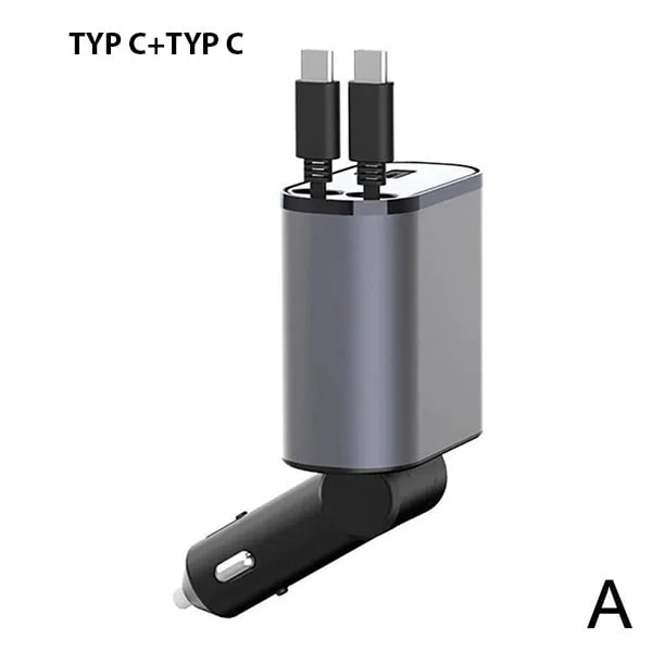Retractable Car Charging Hub