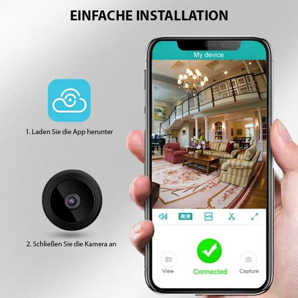 Magnetic Security Camera