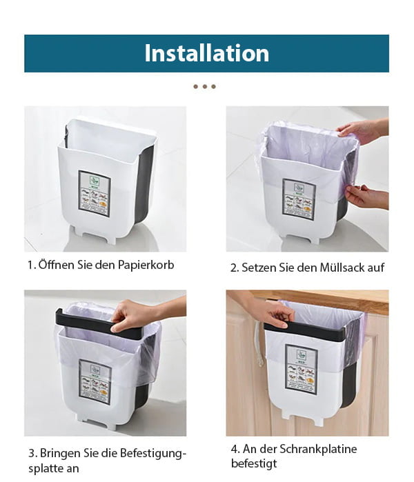 Hanging Trash Bin