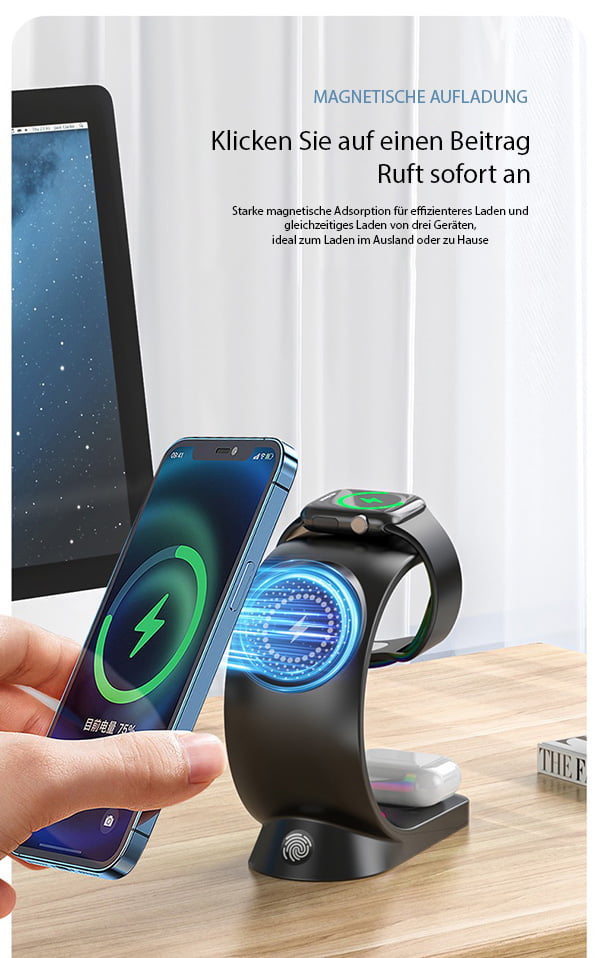 Magnetic LED Quick 4-IN-1 Charger