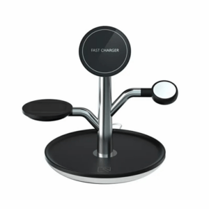 Mighty Magnetic 3 in 1 Wireless Charger (With LED Light)