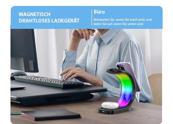 Magnetic LED Quick 4-IN-1 Charger
