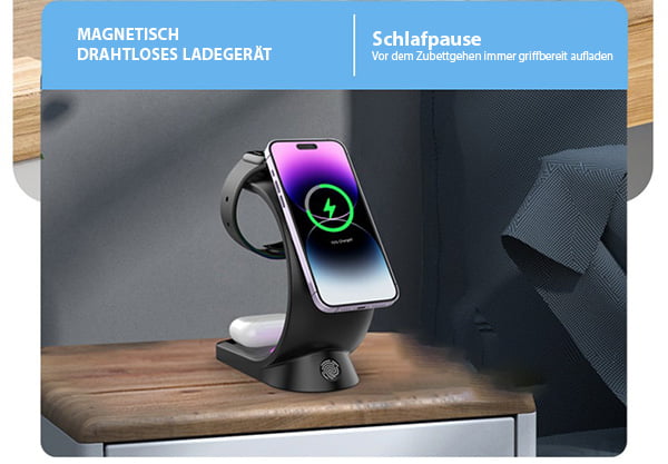 Magnetic LED Quick 4-IN-1 Charger