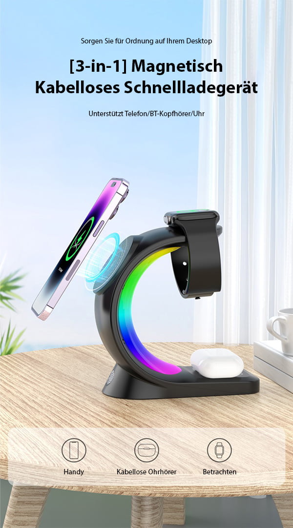 Magnetic LED Quick 4-IN-1 Charger