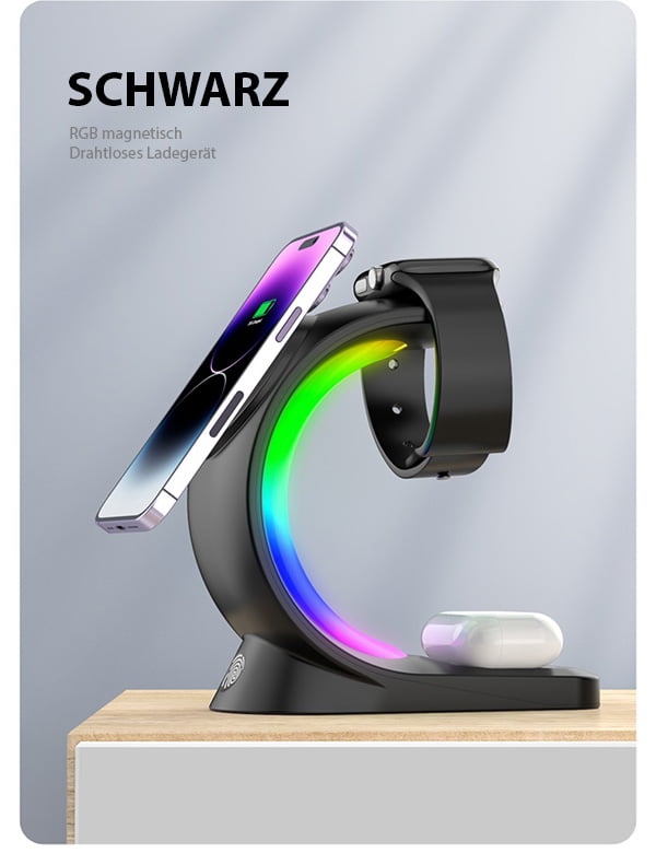 Magnetic LED Quick 4-IN-1 Charger