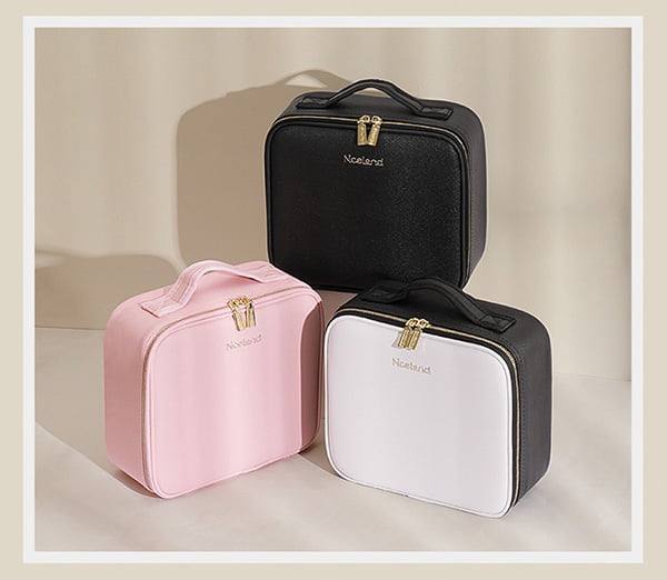 LED Cosmetic Bag with Mirror