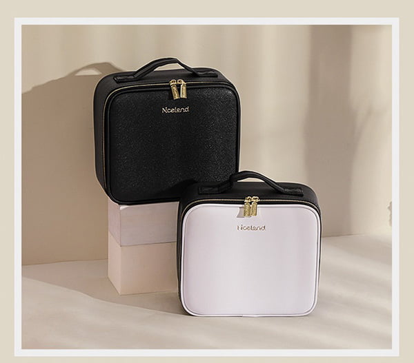 LED Cosmetic Bag with Mirror