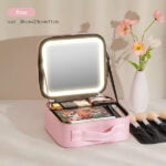 LED Cosmetic Bag with Mirror