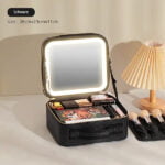 LED Cosmetic Bag with Mirror