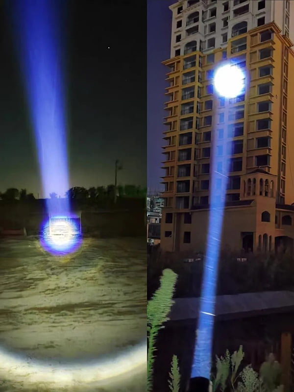 Stärkste Wasserfeste Militär-Lasertaschenlampe