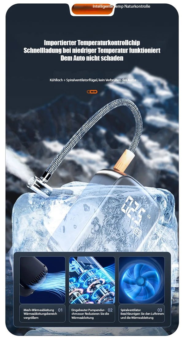 Wireless Electric Tire Inflator Pump