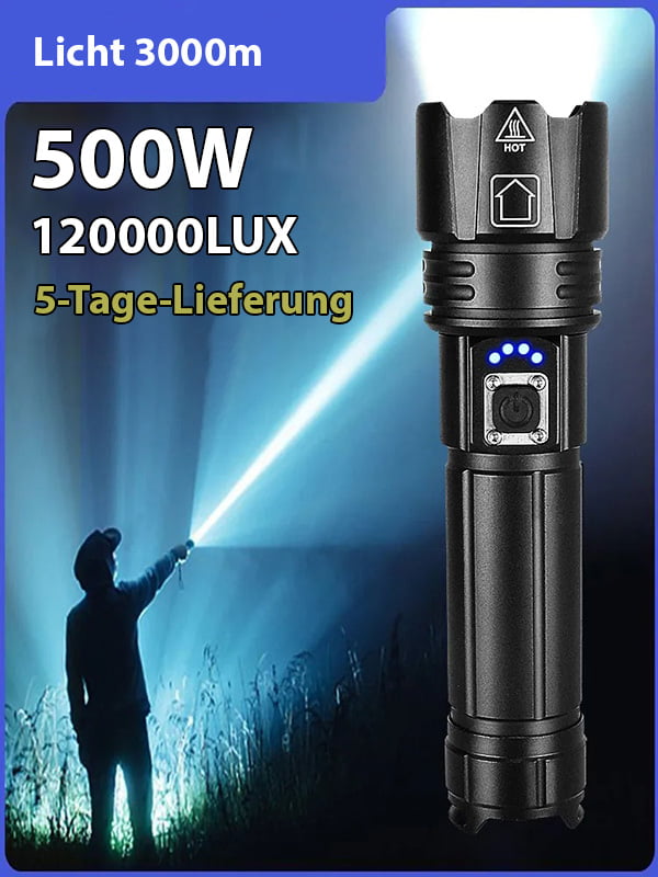 Stärkste Wasserfeste Militär-Lasertaschenlampe