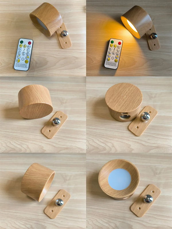 LED Rechargeable Wall Light