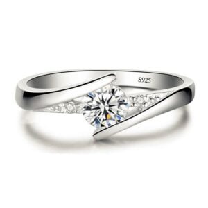 White Tibetan Silver Rings