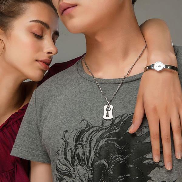 Love Heart Lock Armband