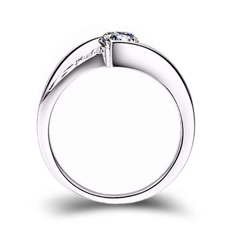 White Tibetan Silver Rings