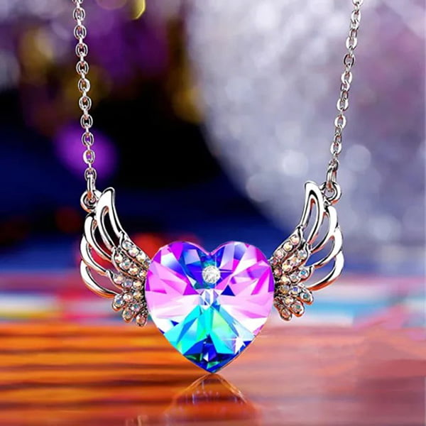 Diamonds Crystal Pendant Necklace