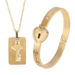 Love Heart Lock Armband