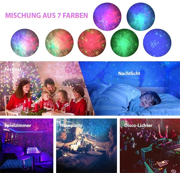 Galaxy Projector Light