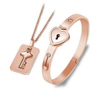 Love Heart Lock Armband