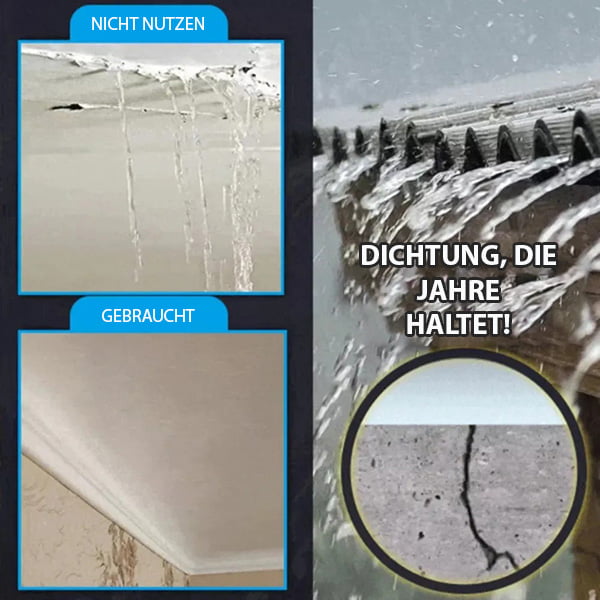 wasserfester Dichtstoff, transparenter Kleber